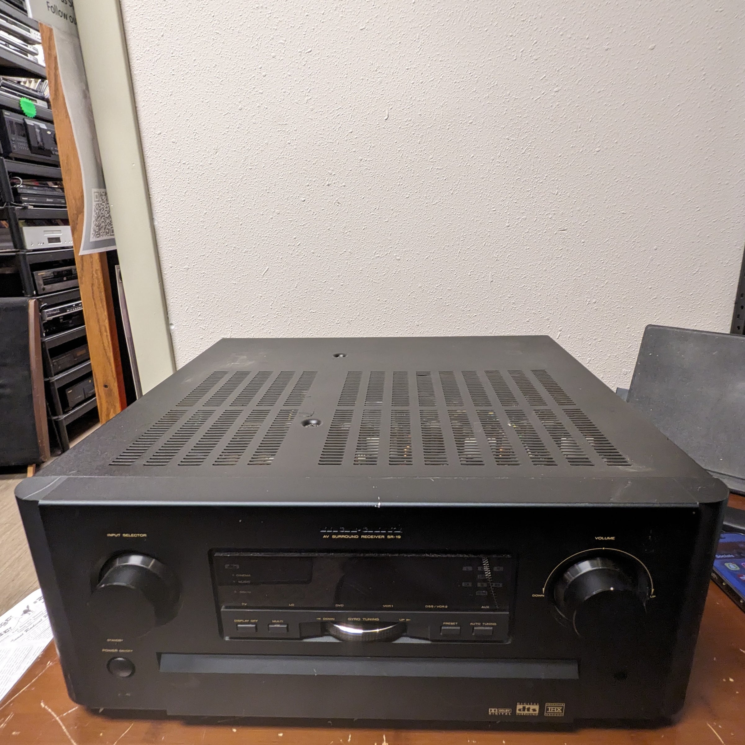 Marantz SR-19 A/V Receiver | Turntables & Trails
