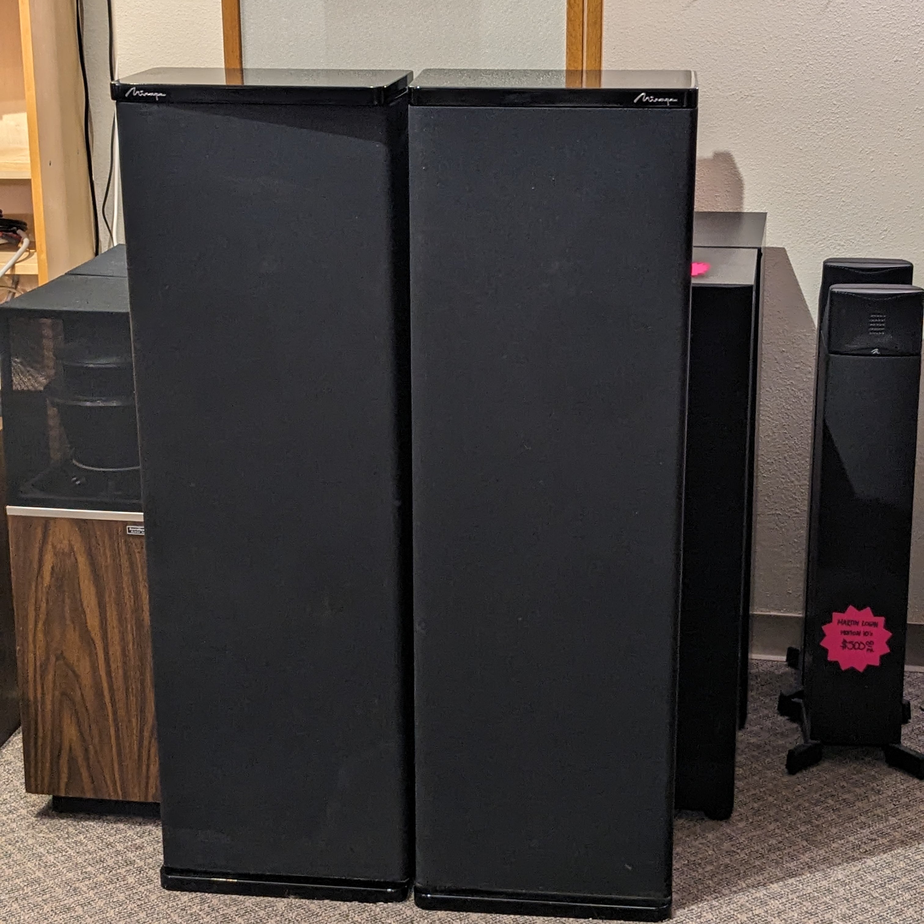 Mirage Tower M-5si Speakers | Turntables & Trails