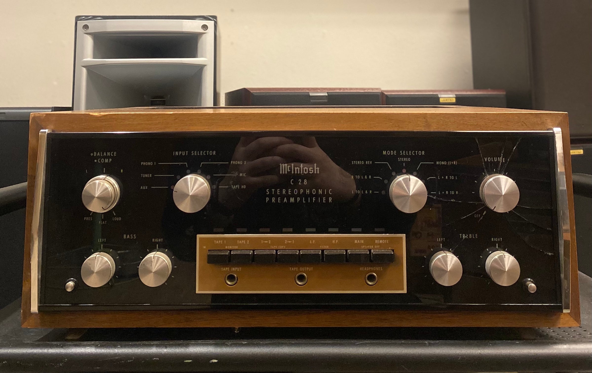 McIntosh C28 PreAmplifier | Turntables & Trails