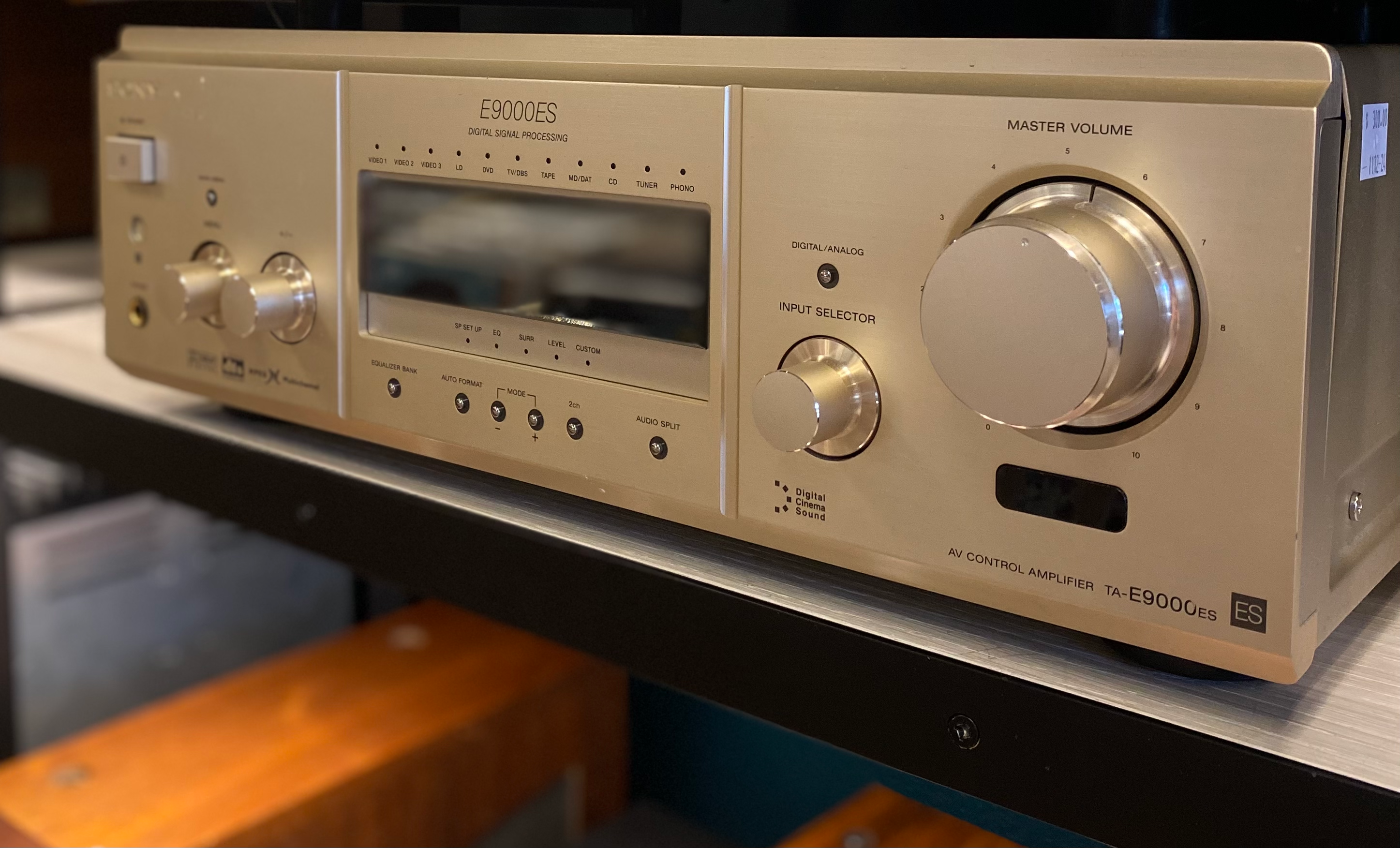 Sony AV Amplifier TA-E9000eS | Turntables & Trails