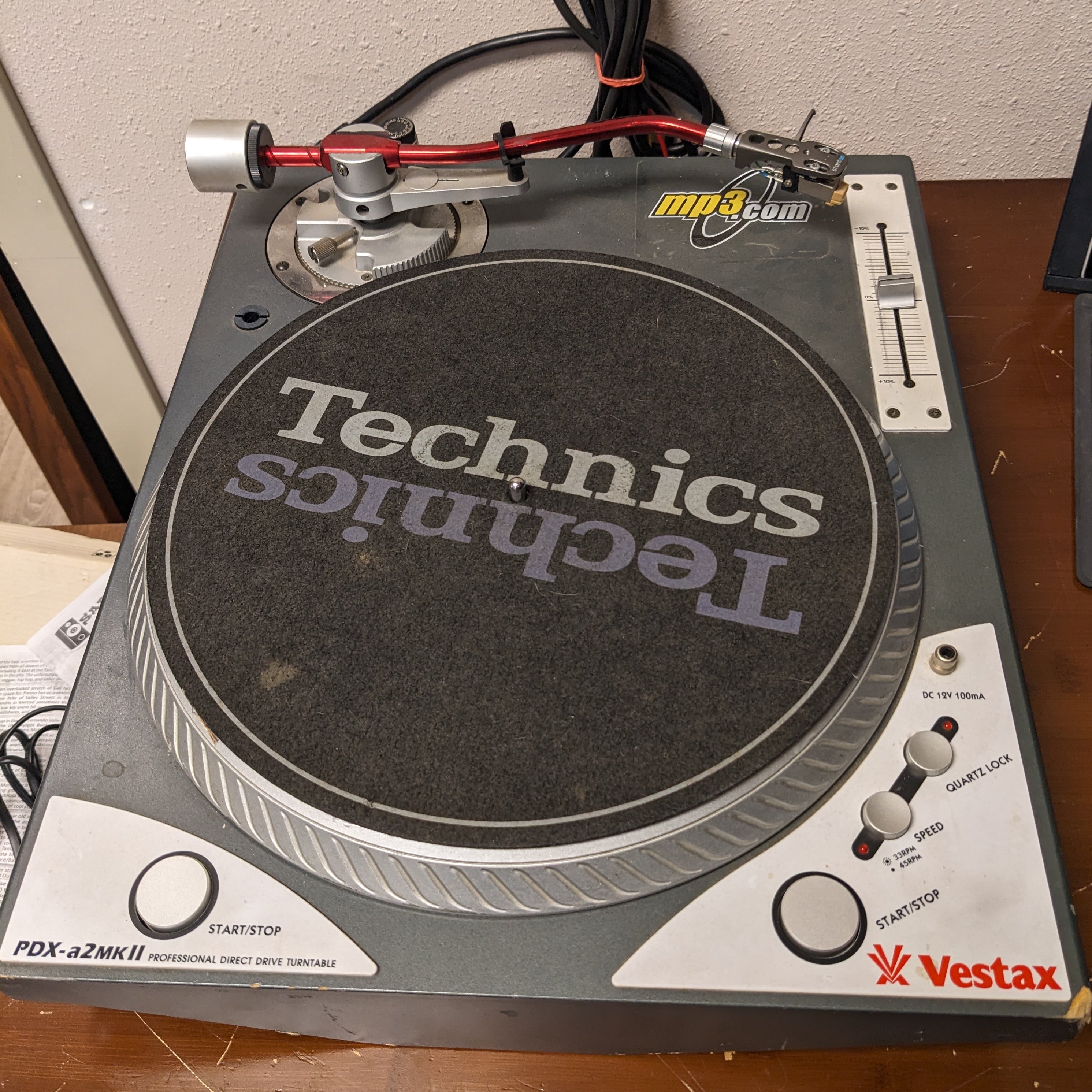 Vestax PDX-a2MKII Turntable | Turntables & Trails