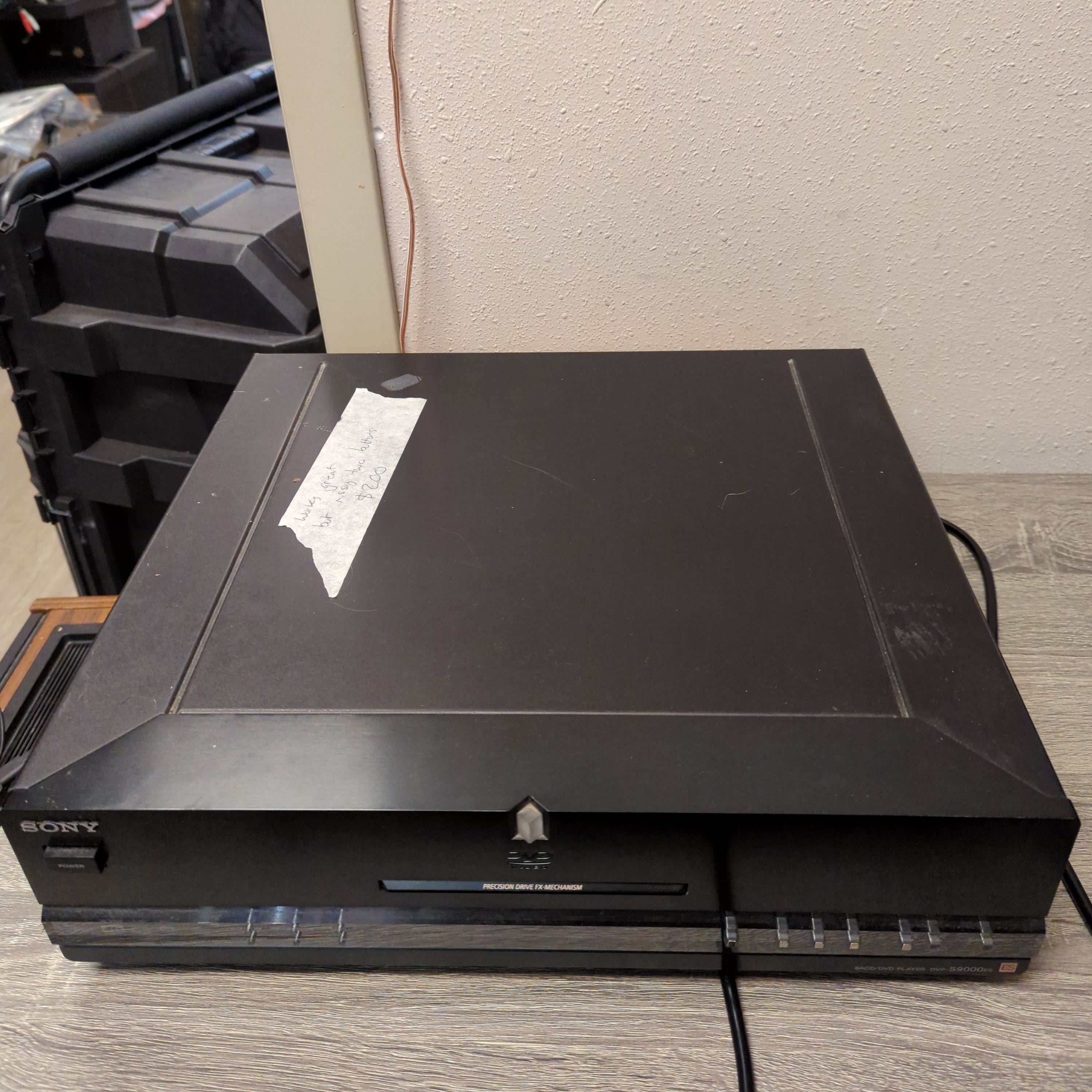 【L550X】Sony DVP-S9000ES SACD/DVDプレーヤー Sony DVP-S9000ES DVD Player | Turntables & Trails
