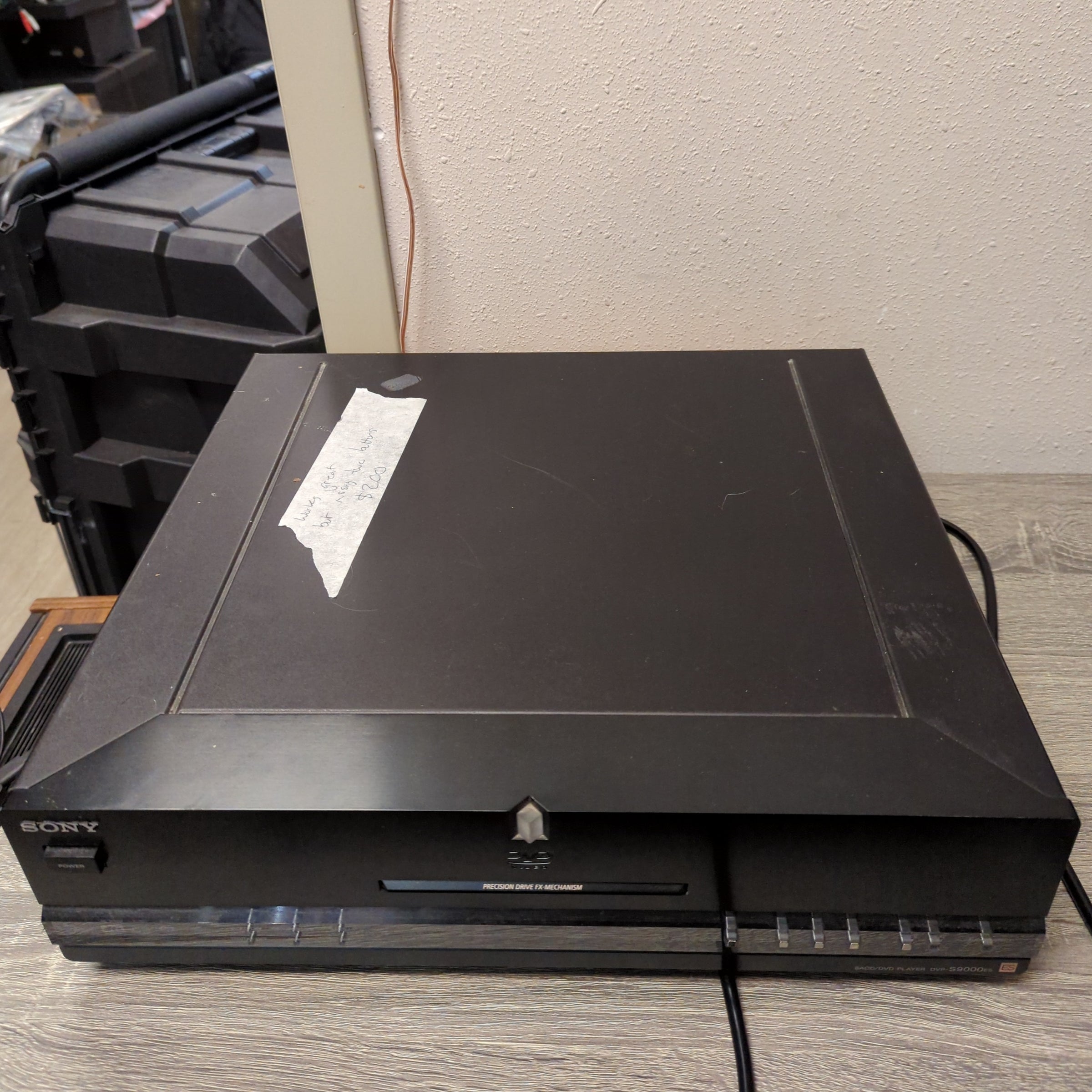 Sony DVP-S9000ES DVD Player | Turntables & Trails