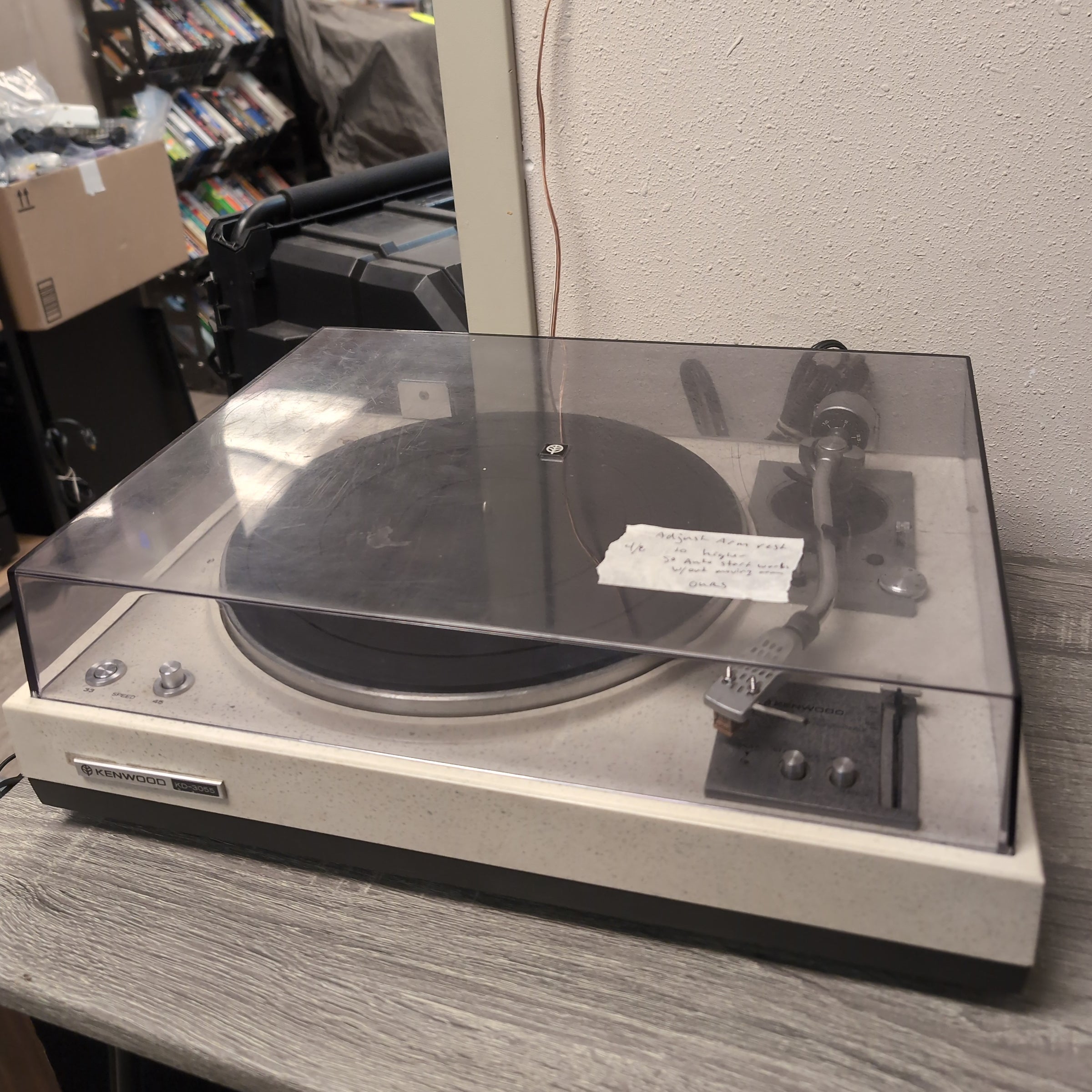 Kenwood KD-3055 Turntable | Turntables & Trails