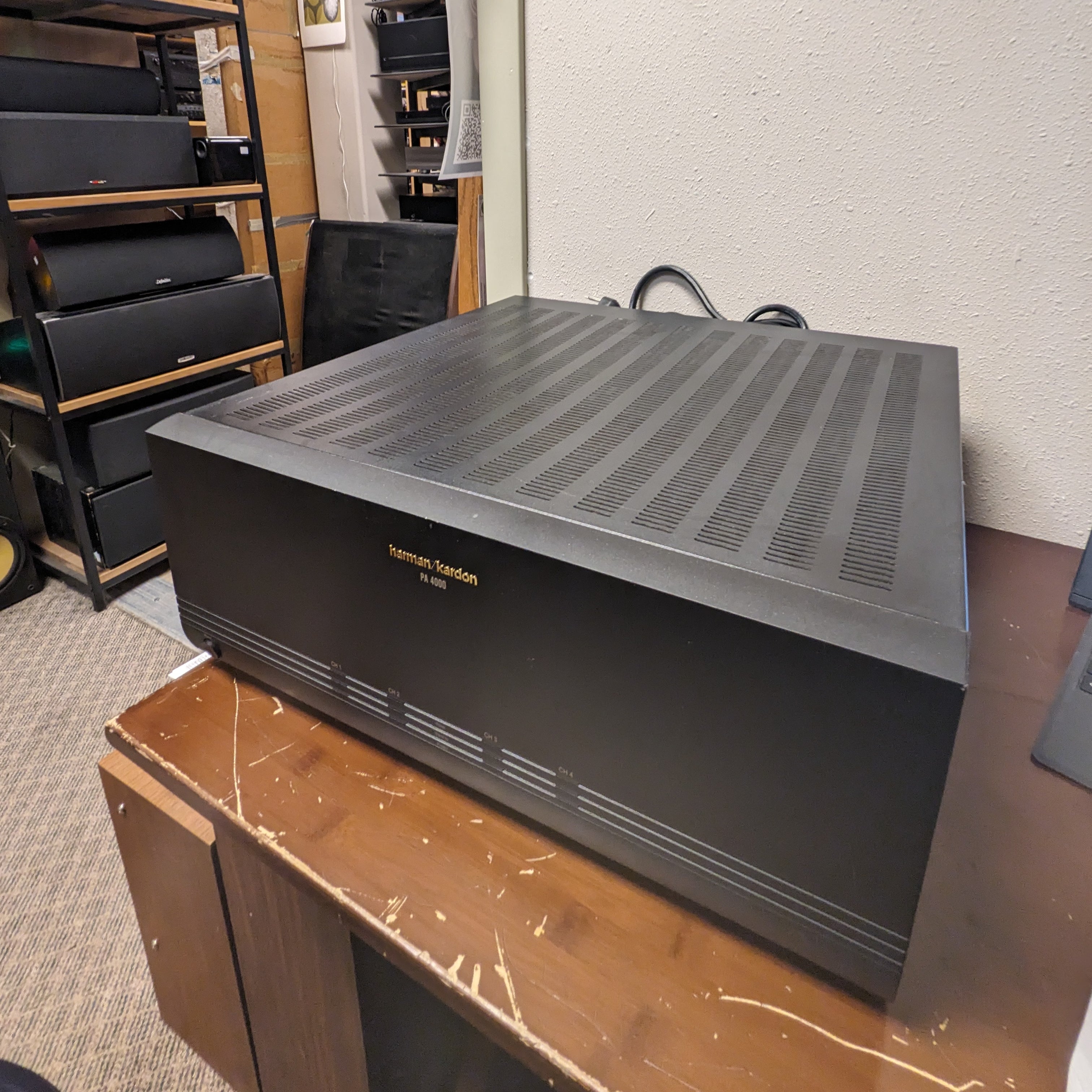 オーディオ harman/kardon 4チャンネルアンプ　CA470 廃盤 オーディオ harman/kardon 4チャンネルアンプ CA470 廃盤 オーディオ