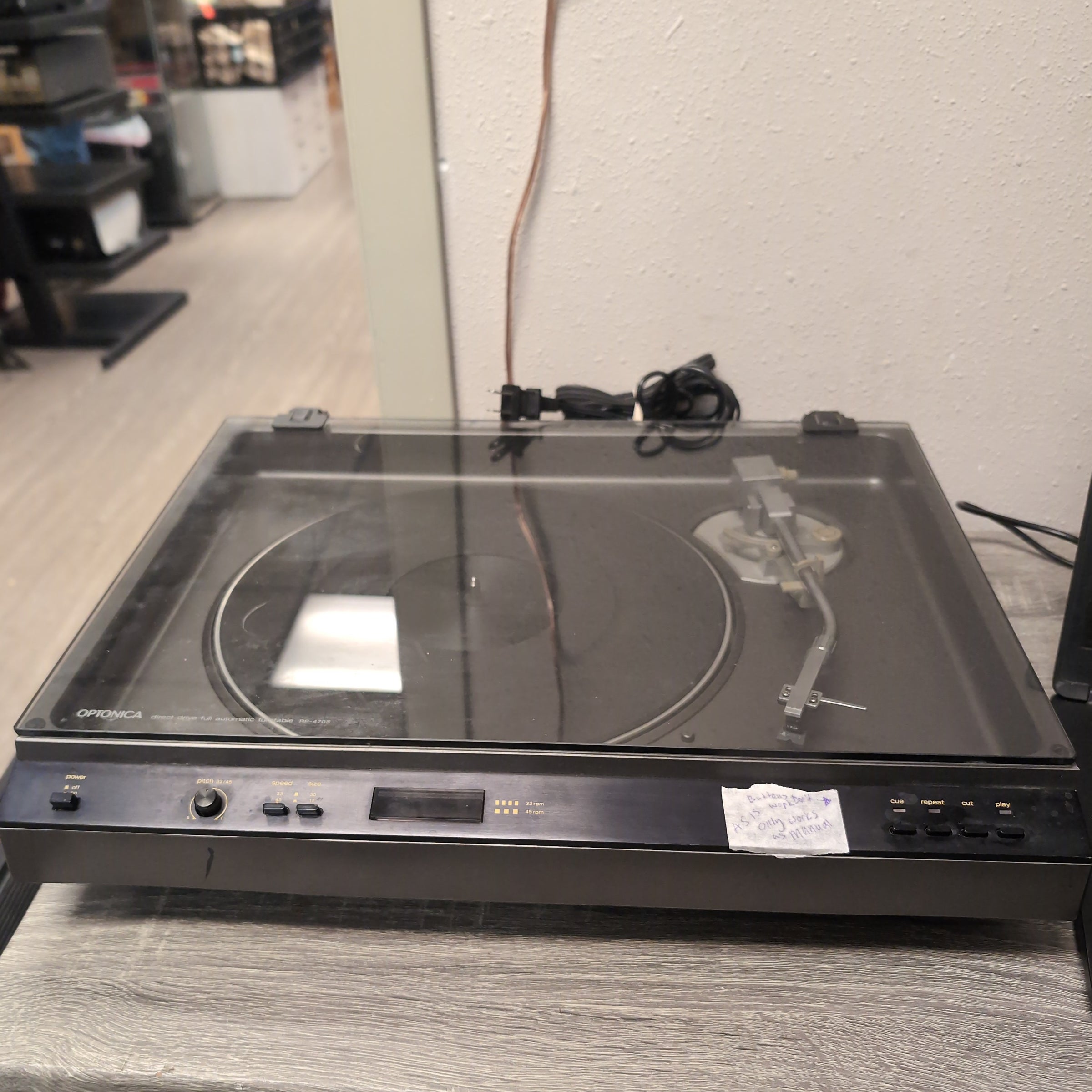 Numark CDX Turntable | Turntables & Trails