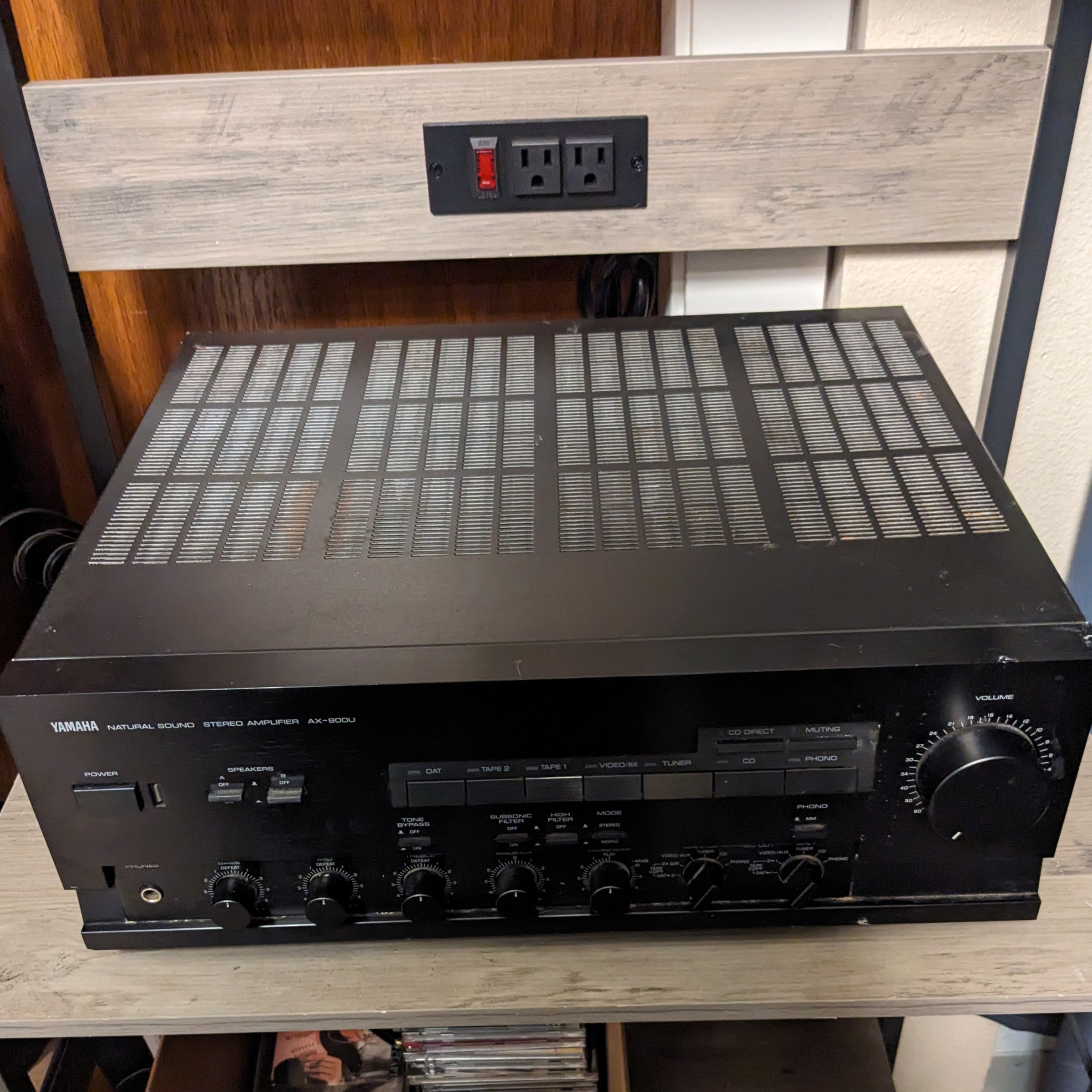 Yamaha AX-596 Stereo Amplifier | Turntables & Trails