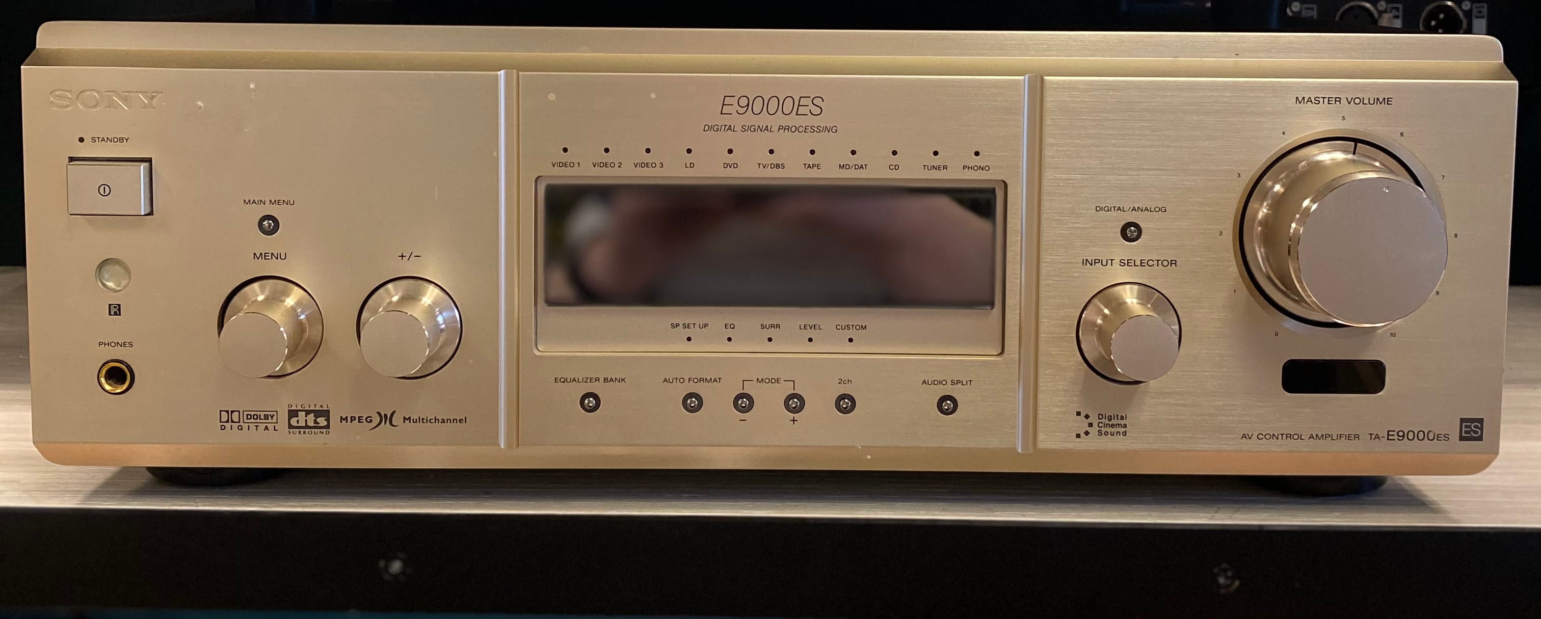 SONY AVコントロールアンプ TA-E9000ES Sony AV Amplifier TA-E9000eS | Turntables & Trails