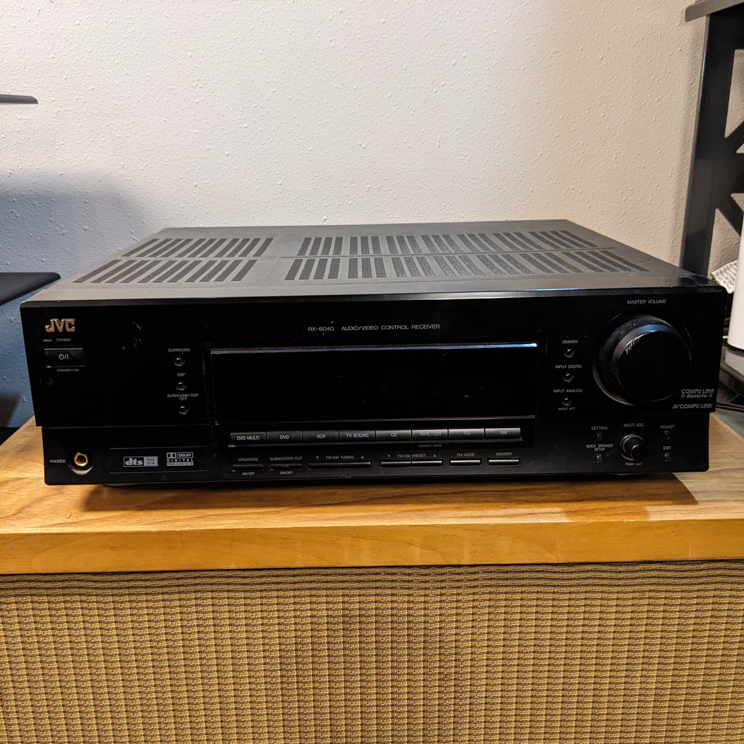 JVC RX-6040 A/V Control Receiver | Turntables & Trails