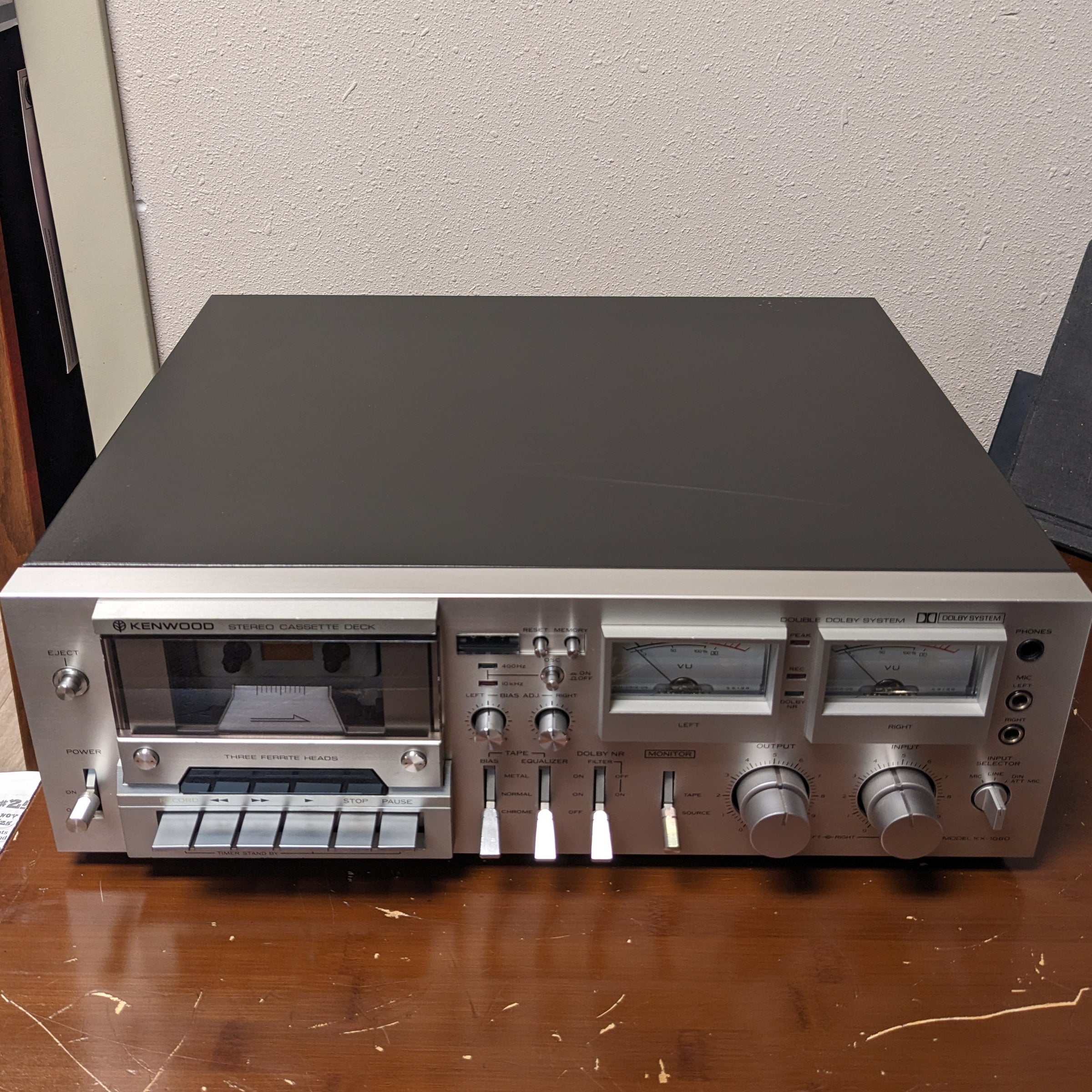 Kenwood KX-1060 Stereo Cassette Deck | Turntables & Trails