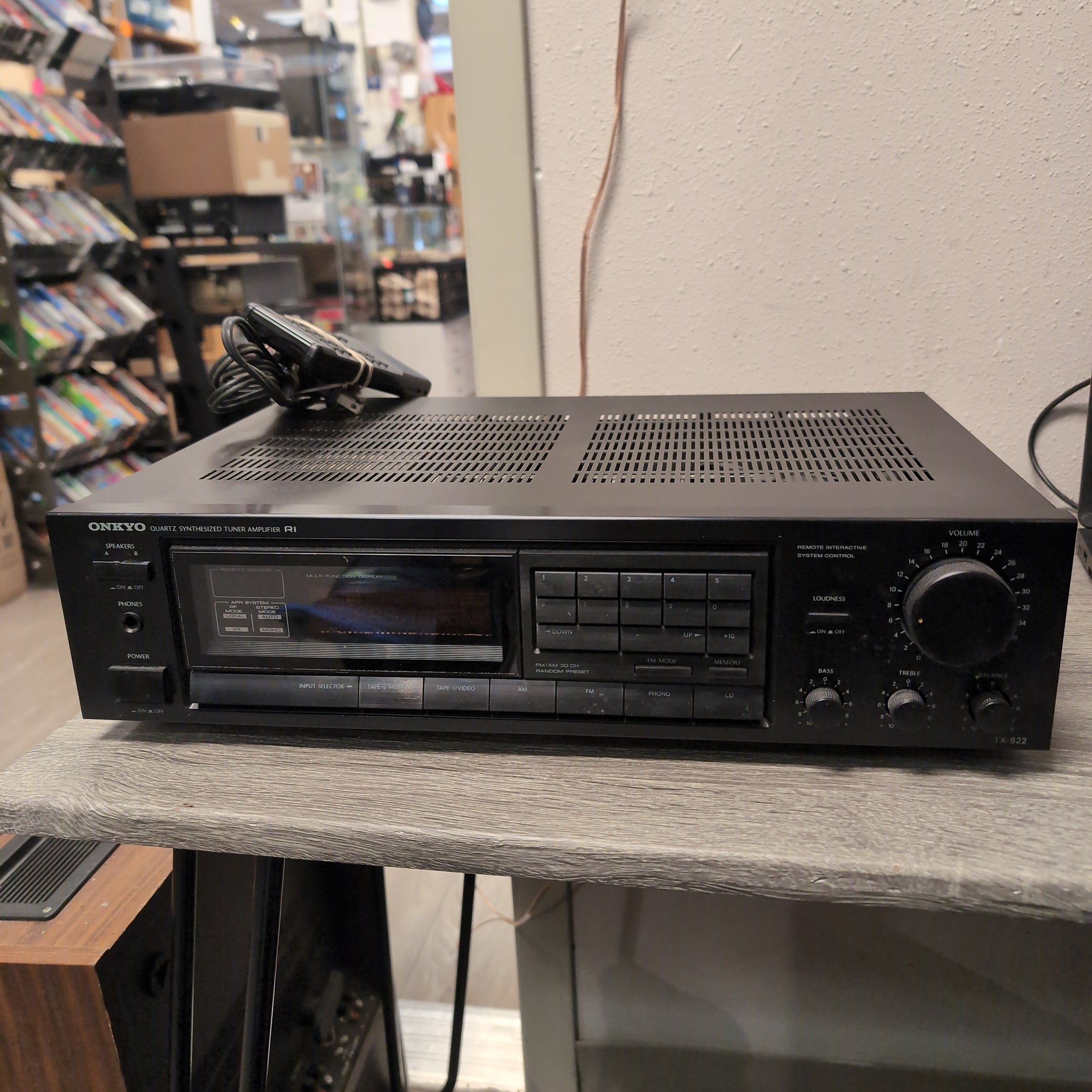 Onkyo TX-822 Tuner Amplifier | Turntables & Trails
