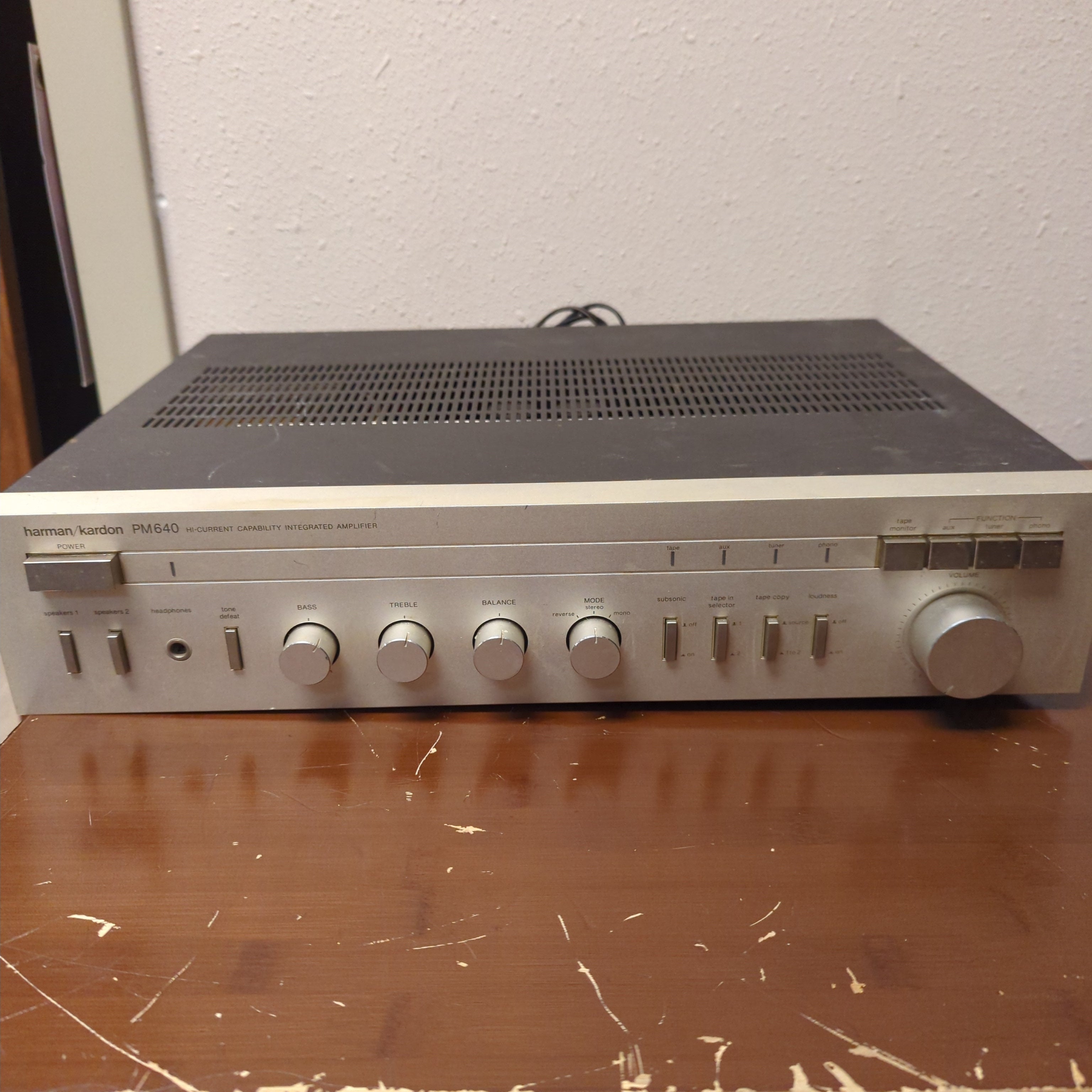 Harman/Kardon PM640 Integrated Amplifier | Turntables & Trails
