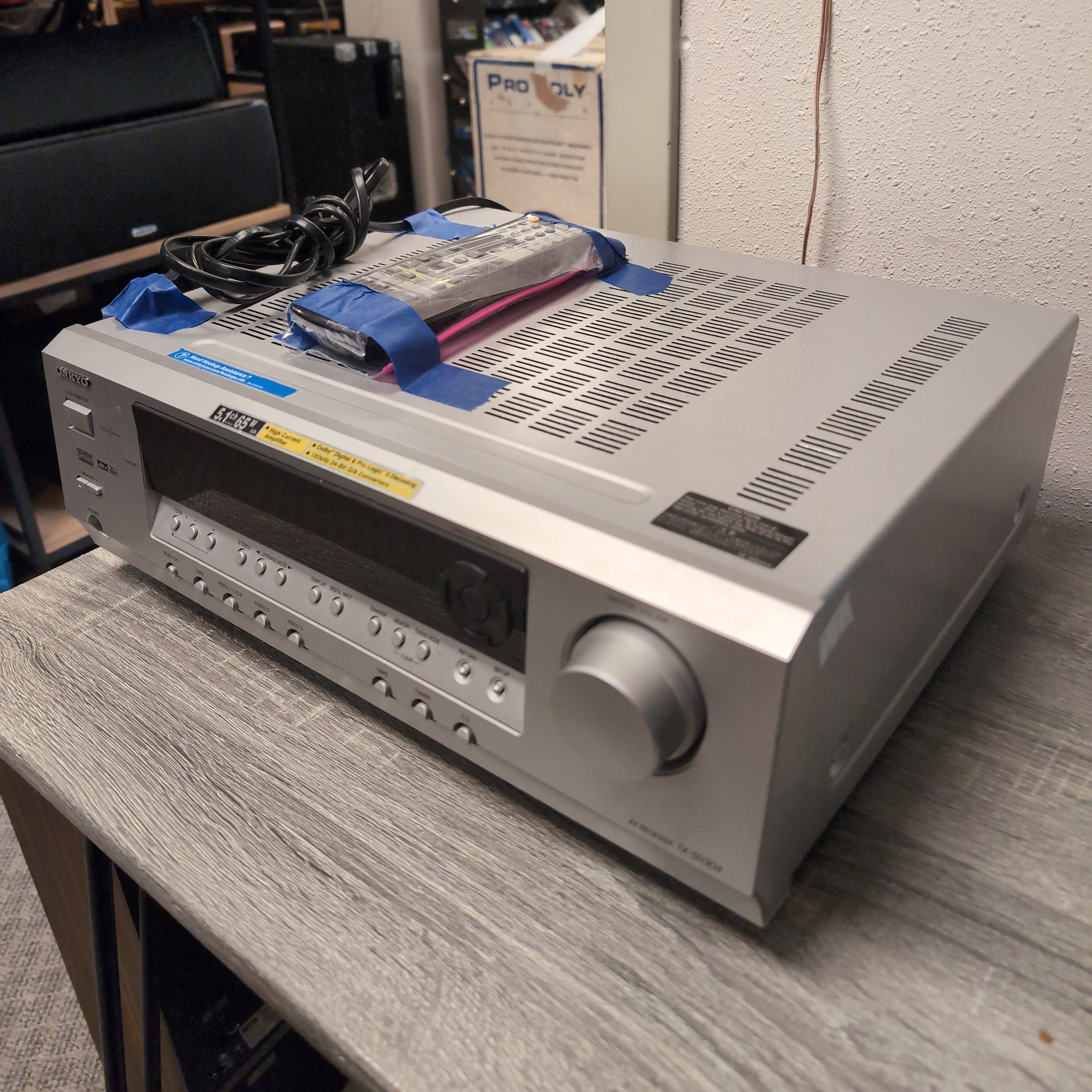 Onkyo TX-SR304 AV Receiver | Turntables & Trails