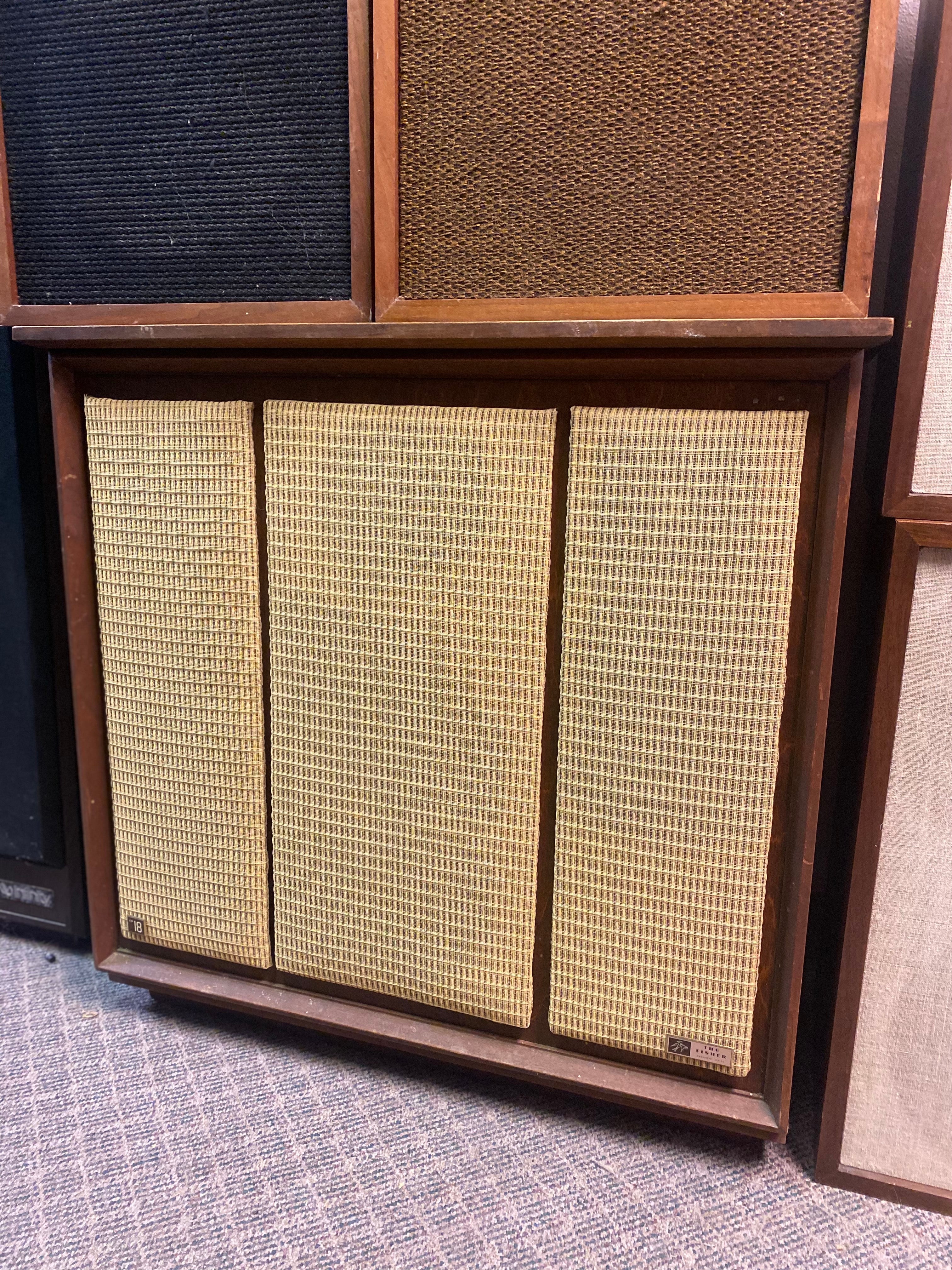 Fisher XP-18 Speakers | Turntables & Trails