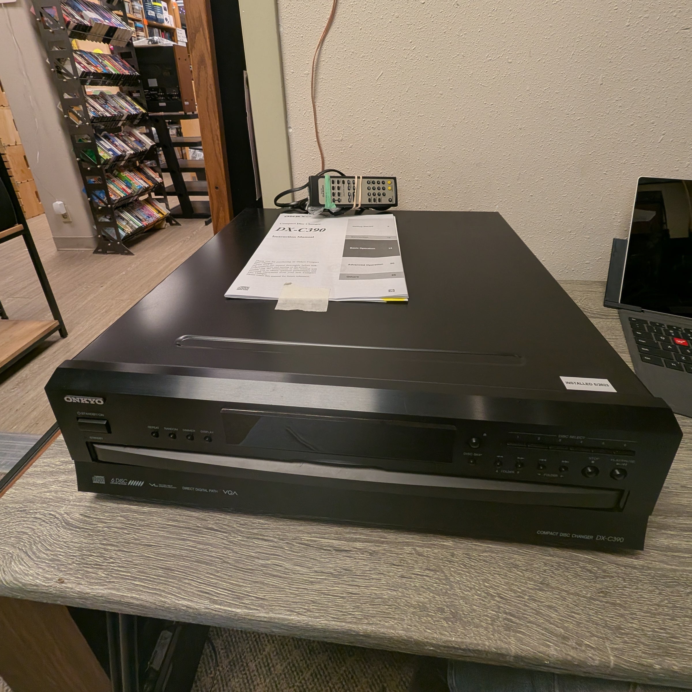Onkyo DX-C390 6 CD Player | Turntables & Trails