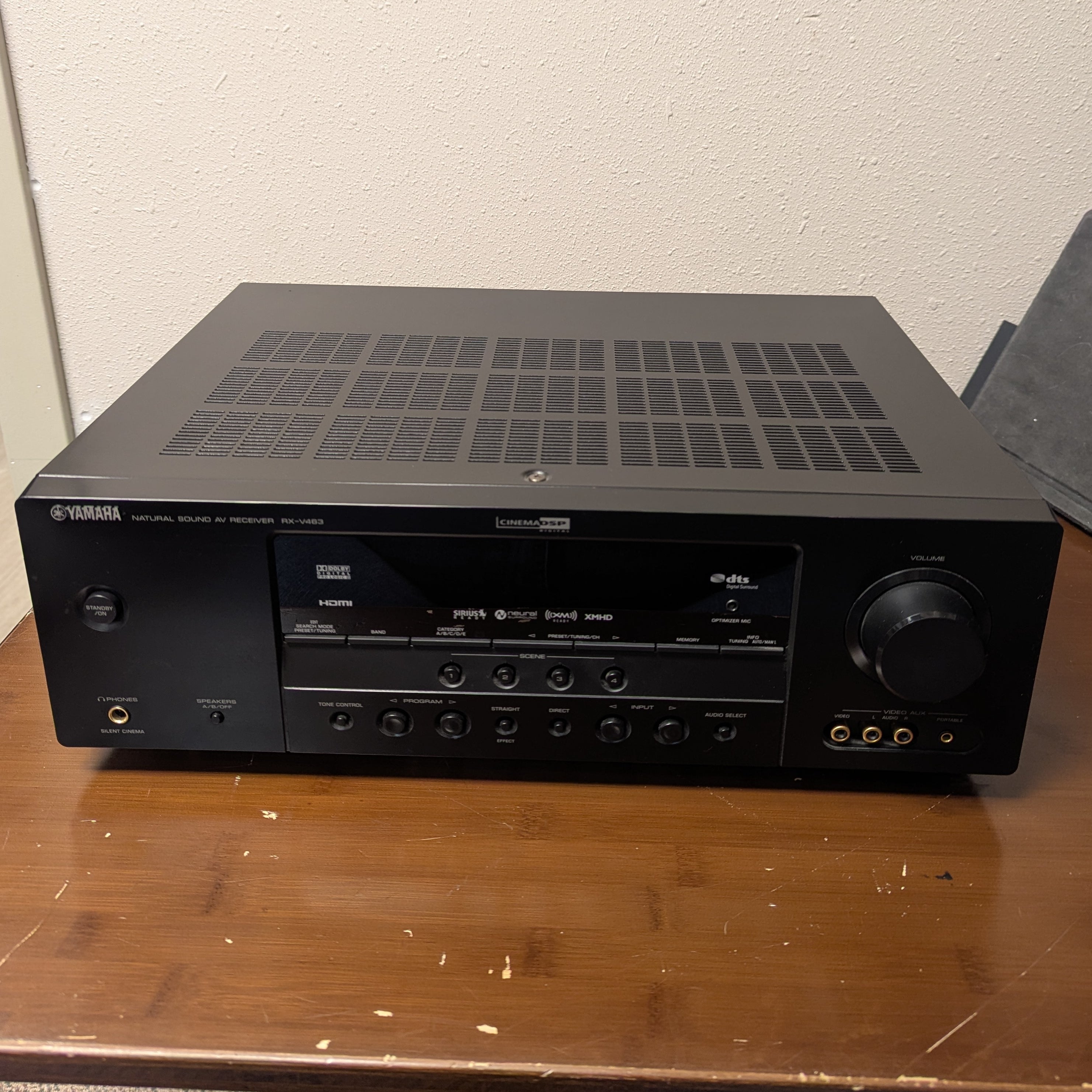 Yamaha RX-V463 AV Receiver | Turntables & Trails