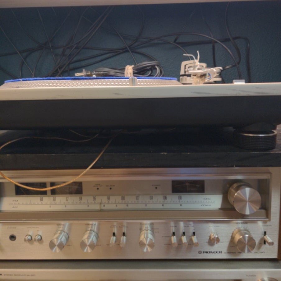 Pioneer SX 780 Receiver Turntables & Trails