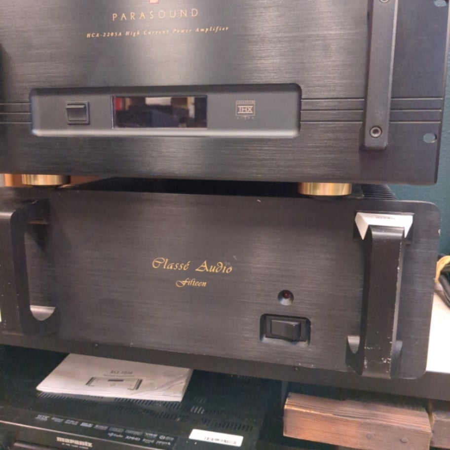 Classe Audio Power Amplifier Turntables & Trails