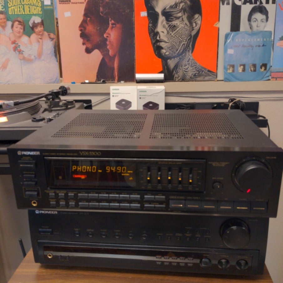 Pioneer VSX3300 Receiver 80's Era Turntables & Trails Social Purpose