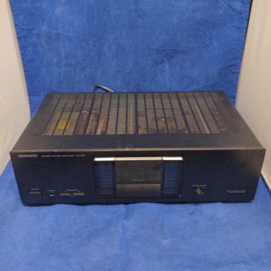 Kenwood KM991 Power Amplifier Turntables & Trails The Best Audio