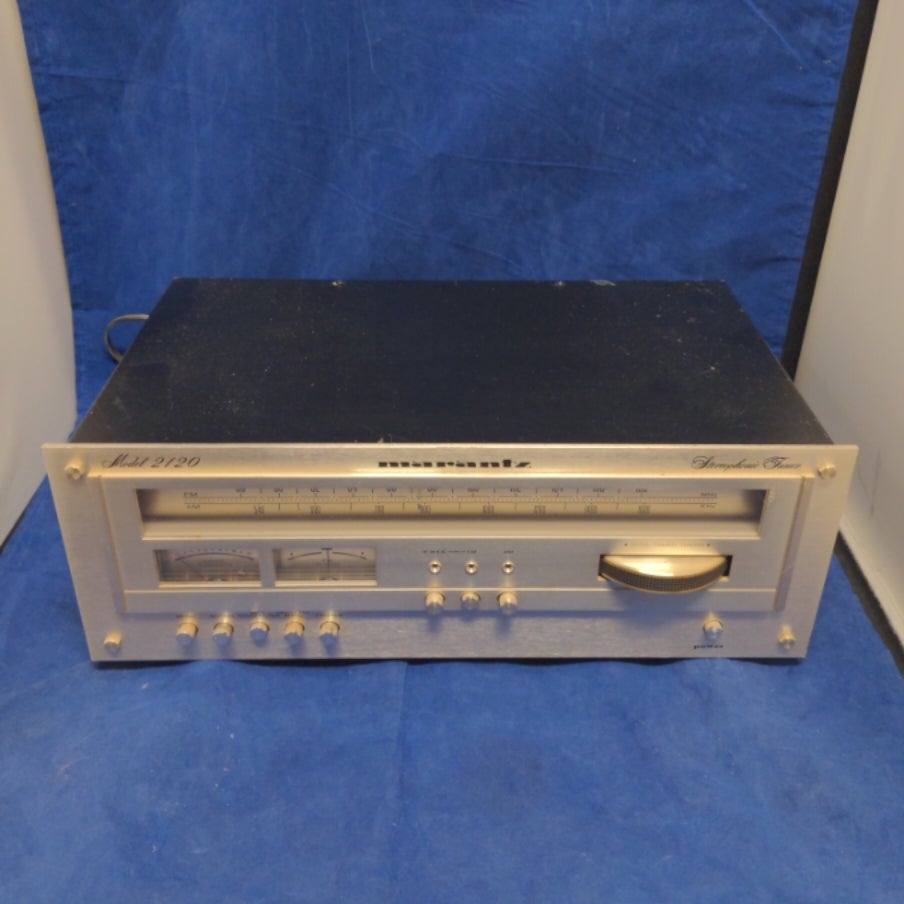 Marantz 2120 Tuner Turntables & Trails