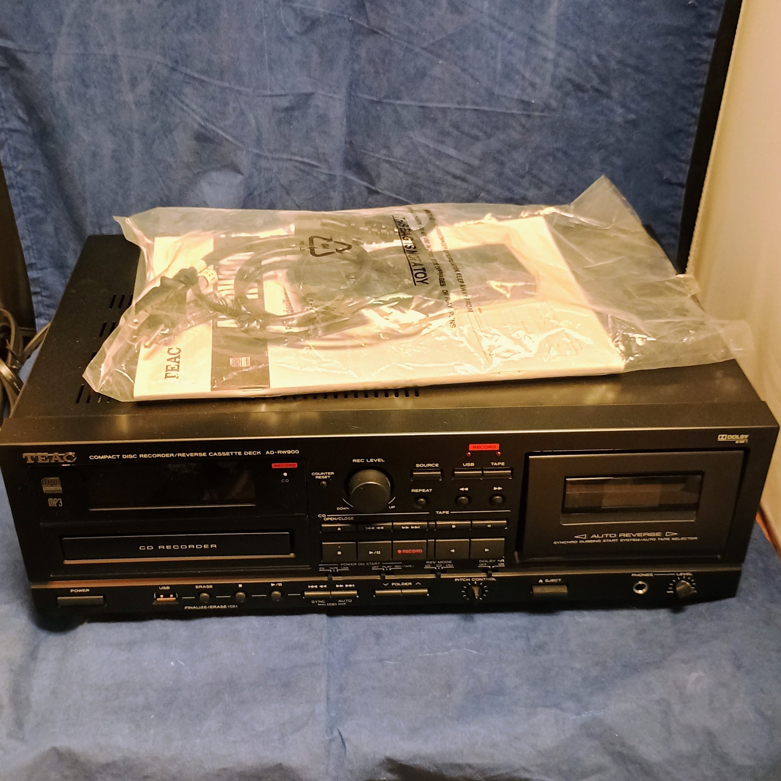 Teac Ad Rw900 Tape And Cd Player And Recorder Turntables Trails