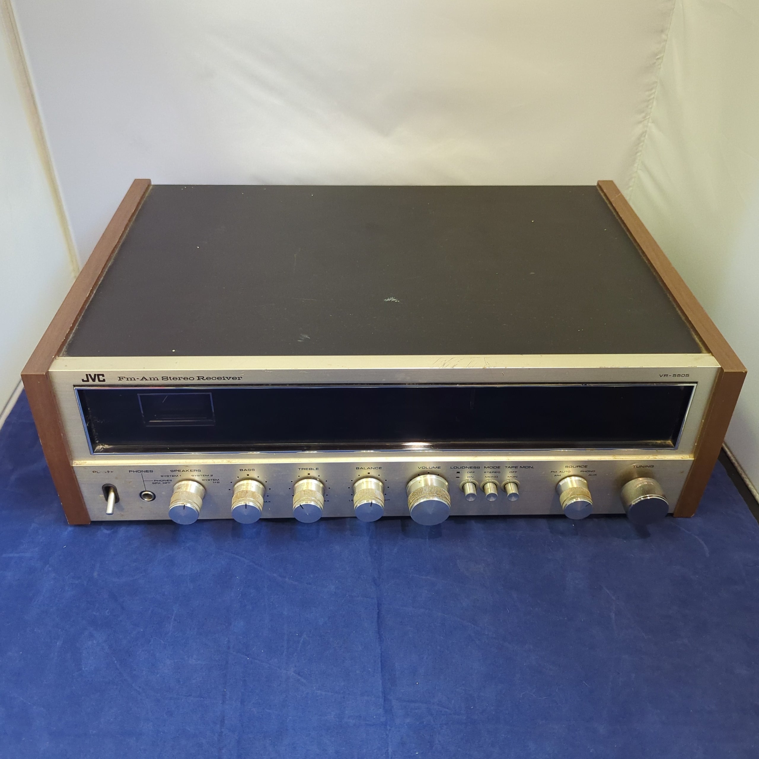RARE et BEAU AMPLI TUNER JVC VR5525L HIFI VINTAGE